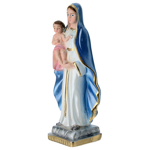 Regina del Castello 15 cm gesso effetto madreperla 2