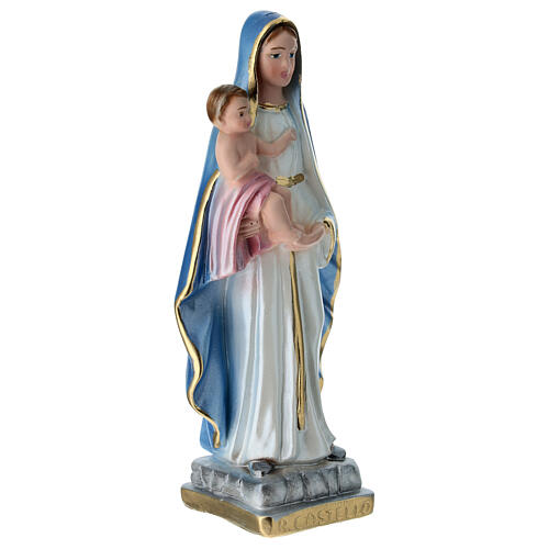 Rainha do Castelo 15 cm gesso efeito nacarado 3