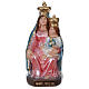 Our Lady of Novi Velia 20 cm in mother-of-pearl plaster s1