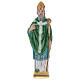 San Patrizio 20 cm statua in gesso s1