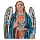 St Raphael 20 cm in painted plaster s2