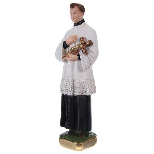 Figurka Święty Alojzy Gonzaga gips h 20 cm 3