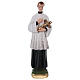 Figurka Święty Alojzy Gonzaga gips h 20 cm s1