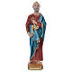 St Peter 20 cm in painted plaster s1