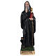 Saint Bernadette 20 cm Statue in painted plaster s1
