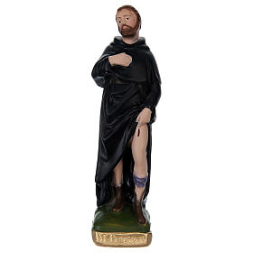 Saint Peregrine Statue, 20 cm in painted plaster