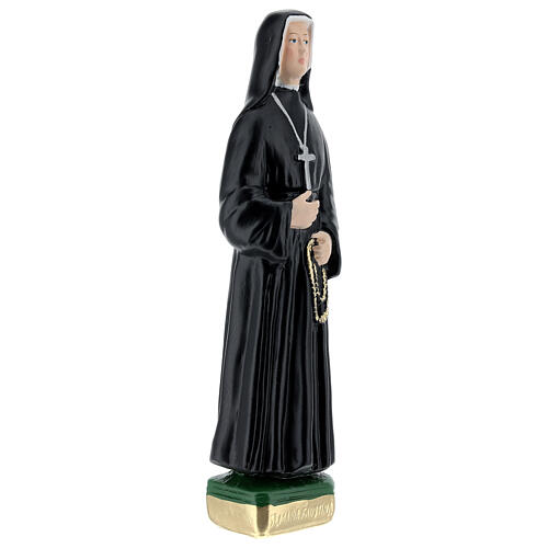 Sister St. Faustina Statue in painted plaster, 20 cm 3