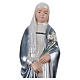 Saint Catherine of Siena Plaster Statue with mother of pearl, 20 cm s2