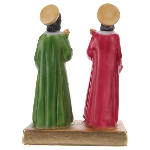 Saints Cosmas and Damian Statue, 20 cm in plaster 4