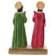 Saints Cosmas and Damian Statue, 20 cm in plaster s4