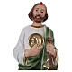 Estatua yeso San Judas 20 cm s2