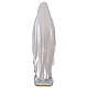 Our Lady of Lourdes 20 cm in mother-of-pearl plaster s4