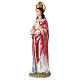 St Barbara 35 cm in mother-of-pearl plaster s3
