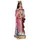 St Barbara 20 cm in mother-of-pearl plaster s4