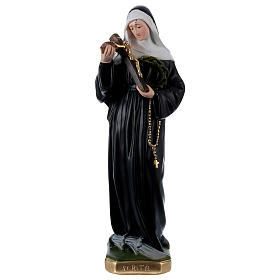 St Rita 50 cm in painted plaster