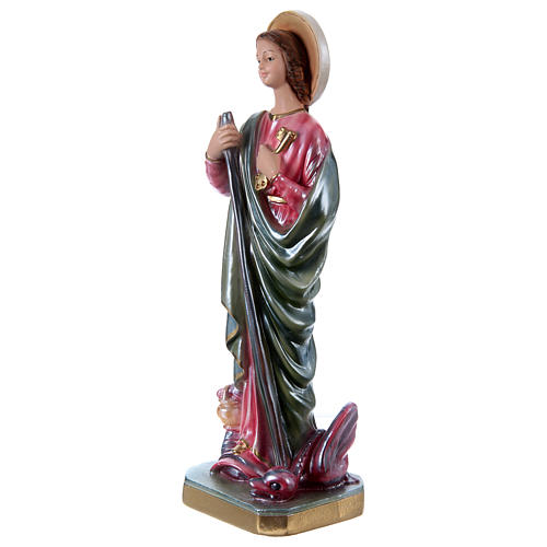 Plaster St Martha mother-of-pearl, 15.75'' 3