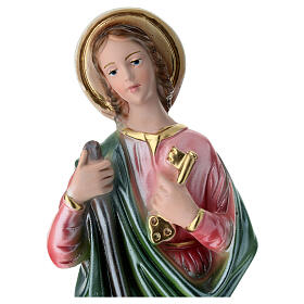 St Marta 30 cm in mother-of-pearl plaster