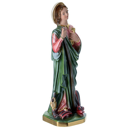 Sainte Marthe 30 cm plâtre nacré 4