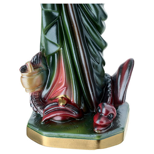 Santa Marta 30 cm gesso efeito madrepérola 5