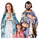 Holy Family 40 cm in mother-of-pearl plaster s2