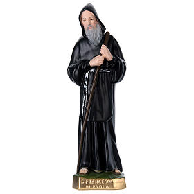 St Francis of Paola 40 cm in plaster
