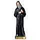 St Francis of Paola 40 cm in plaster s1