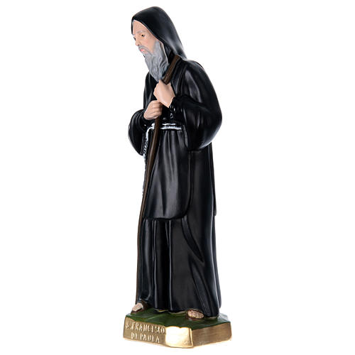 Figura gipsowa Święty Franciszek z Paoli h 40 cm 3