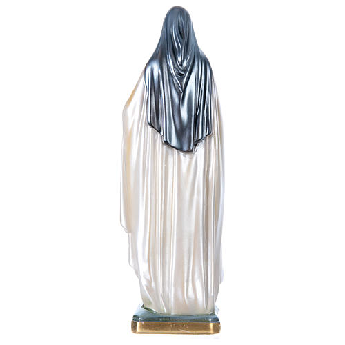 Statue Sainte Thérèse plâtre nacré 40 cm 4