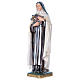 Statue Sainte Thérèse plâtre nacré 40 cm s3