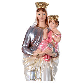 Imagens em Gesso: Imagem em gesso nacarado Nossa Senhora do Carmo 40 cm