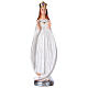 Our Lady of Knock 40 cm in mother-of-pearl plaster s1