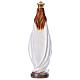 Our Lady of Knock 40 cm in mother-of-pearl plaster s4