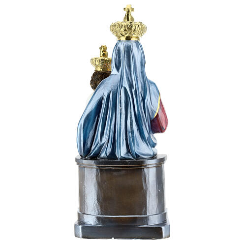 Our Lady of Novi Velia 40 cm in mother-of-pearl plaster 5