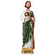 Heiliger Judas 40cm bemalten Gips s1