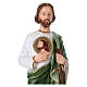 San Judas 40 cm yeso pintado s2
