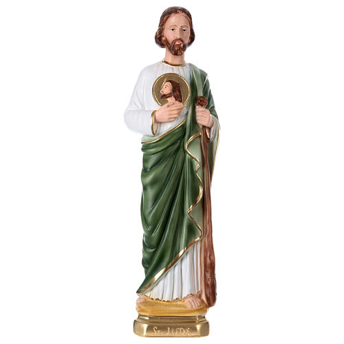 Saint Jude Statue, 40 cm in painted plaster 1