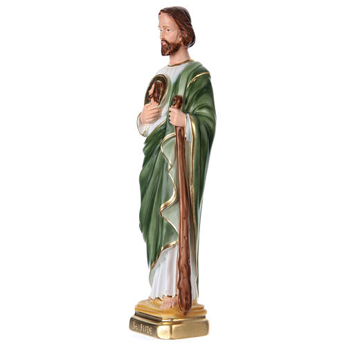 Saint Jude Statue, 40 cm in painted plaster 3