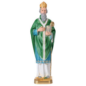 San Patricio 40 cm estatua de yeso