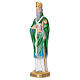 San Patricio 40 cm estatua de yeso s3
