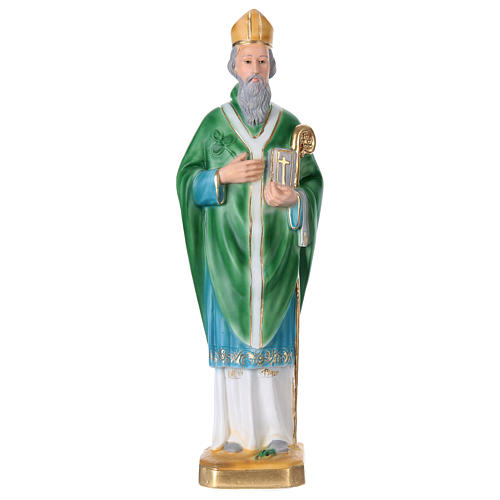 Saint Patrick 40 cm statue en plâtre 1