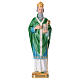 Saint Patrick 40 cm statue en plâtre s1