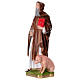Święty Antoni Wielki Opat z gipsu 40 cm s3