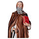 Saint Anthony the Abbot, 40 cm in plaster s2
