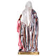 Heilige Anna mit Maria 40cm perlmuttartigen Gips s4