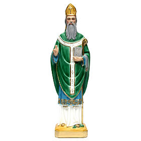 San Patricio h 60 cm estatua de yeso