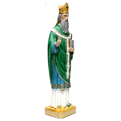 San Patricio h 60 cm estatua de yeso 3
