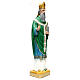 San Patricio h 60 cm estatua de yeso s3