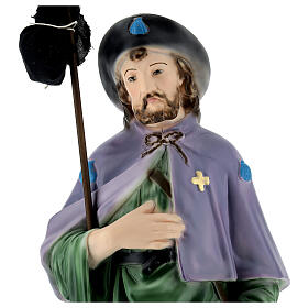 Saint Roch 60 cm statue plâtre