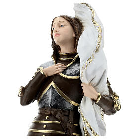 Imagens em Gesso: Imagem gesso efeito madrepérola Joana d'Arc