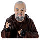 Padre Pio 95 cm in resina dipinta s2